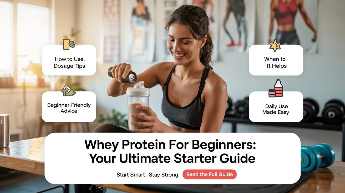 Whey Protein for Beginners: Your Ultimate Sta..