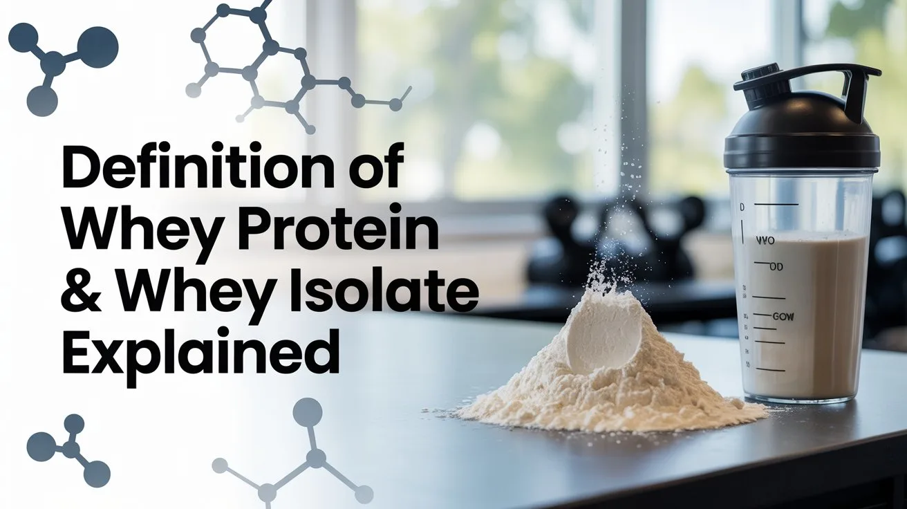 Definition of Whey Protein & Whey Isolate Exp..
