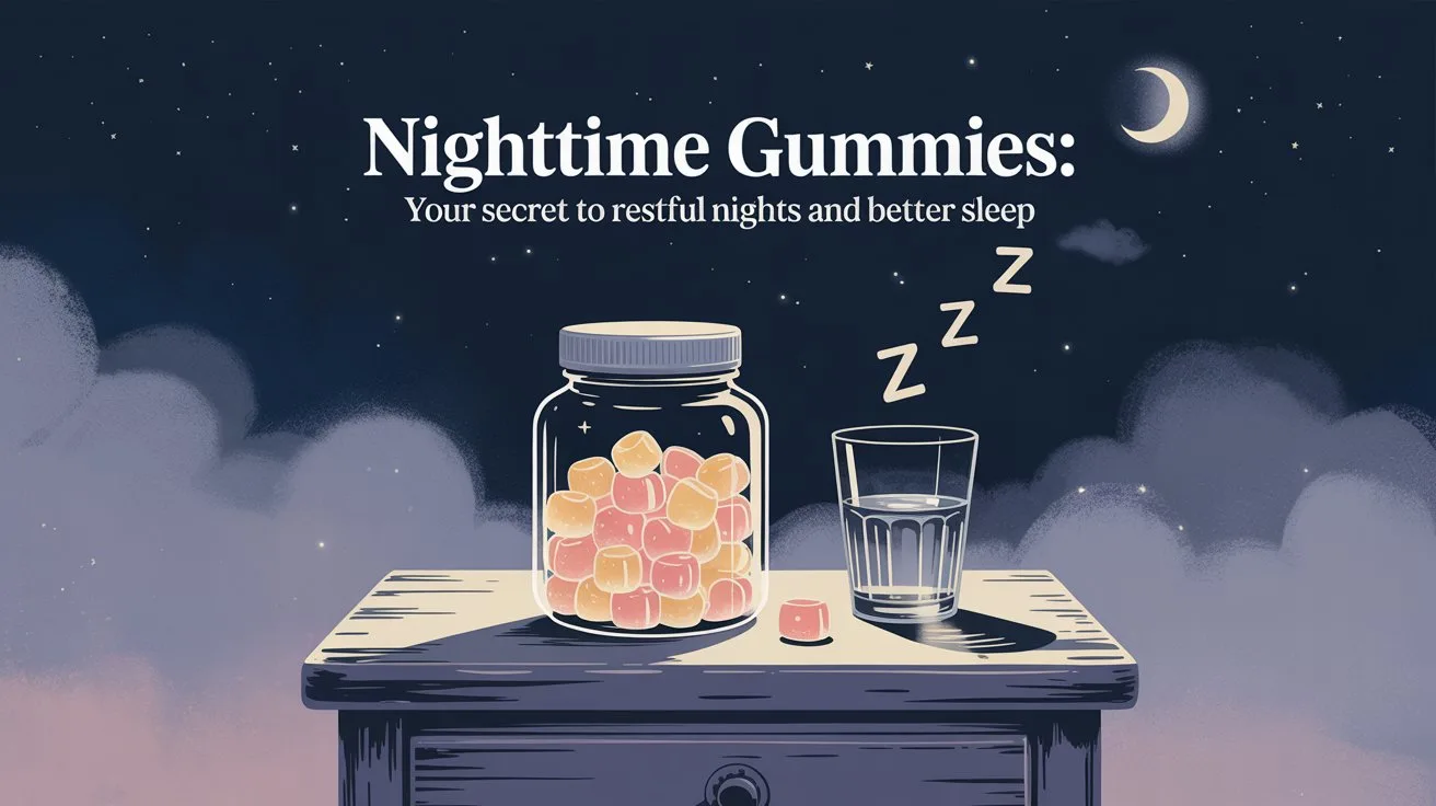 Nighttime Gummies: Your Secret to Restful Nig..