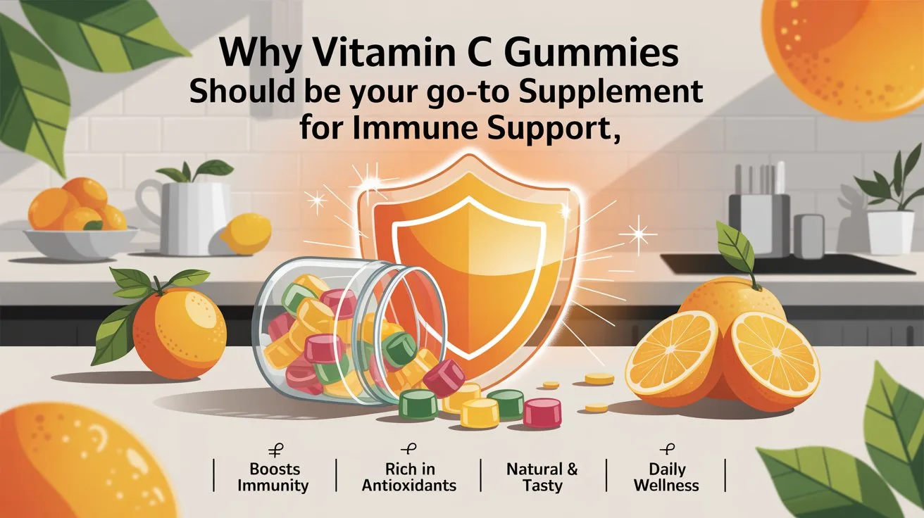 Why Vitamin C Gummies Should Be Your Go-To Su..