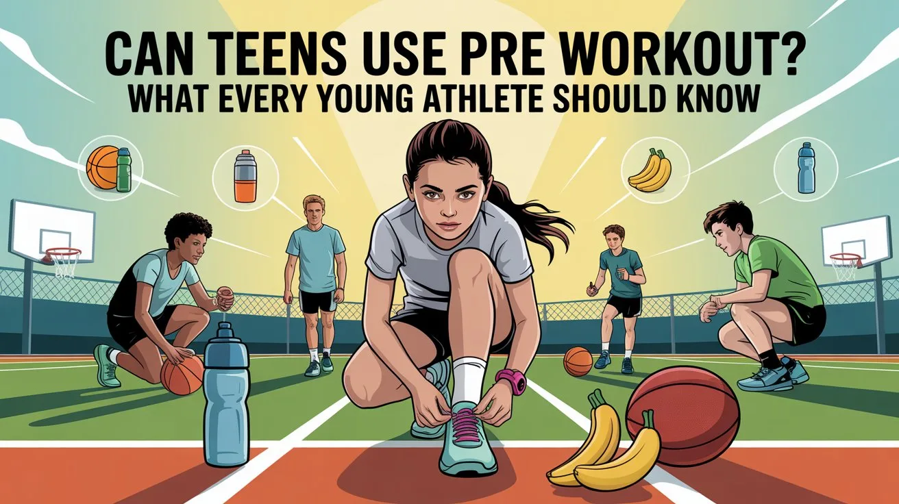 Can Teens Use Pre Workout? What Every Young A..