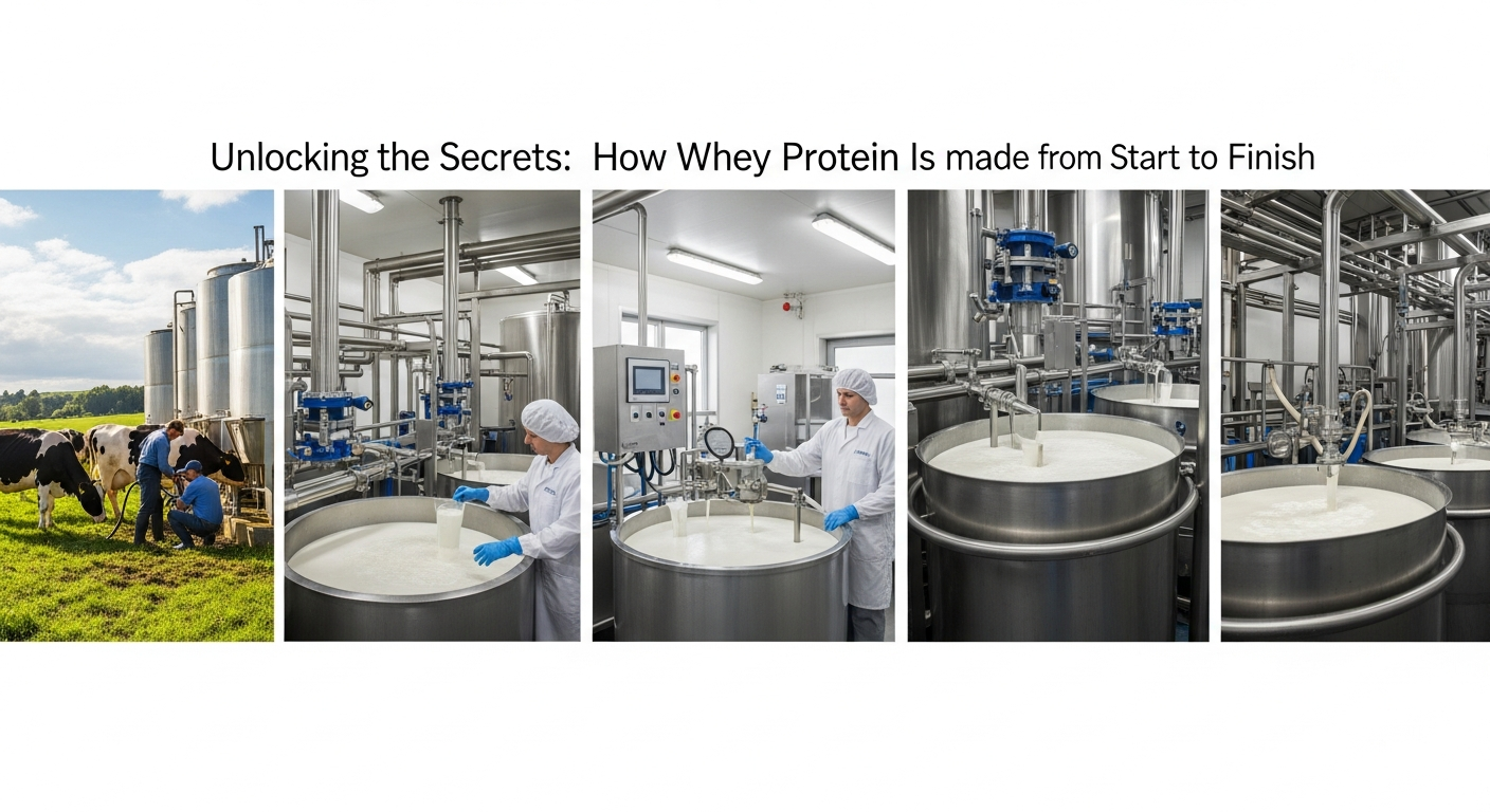 Unlocking the Secrets: How Whey Protein Is Ma..