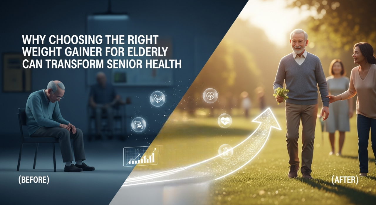 Why Choosing the Right Weight Gainer for Elde..