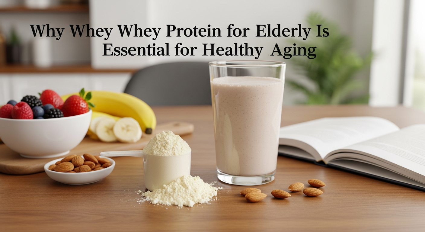 Why Whey Protein for Elderly Is Essential for..