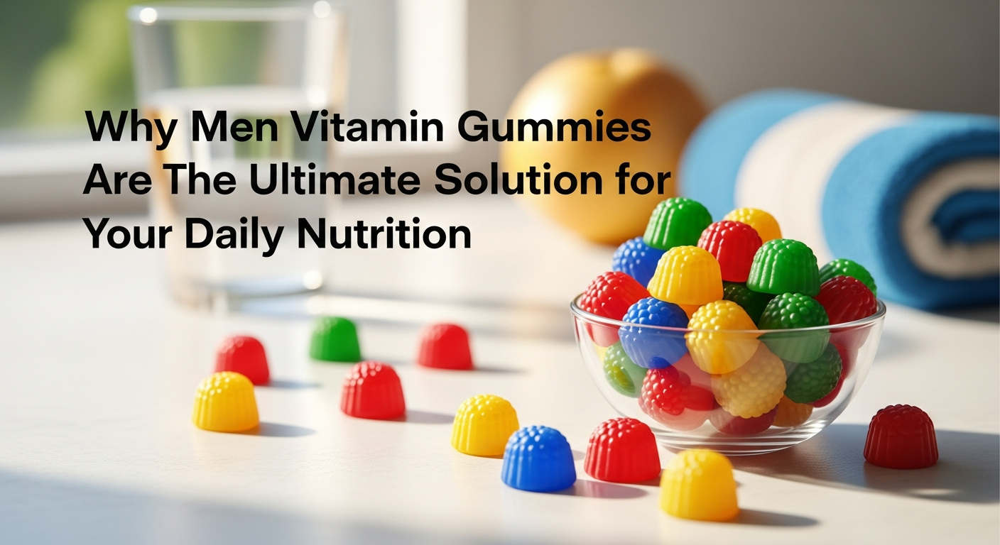 Why Men Vitamin Gummies Are the Ultimate Solu..