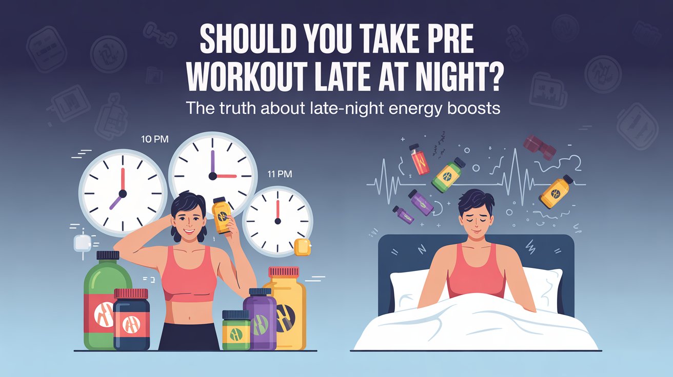 Should You Take Pre Workout Late at Night? Th..