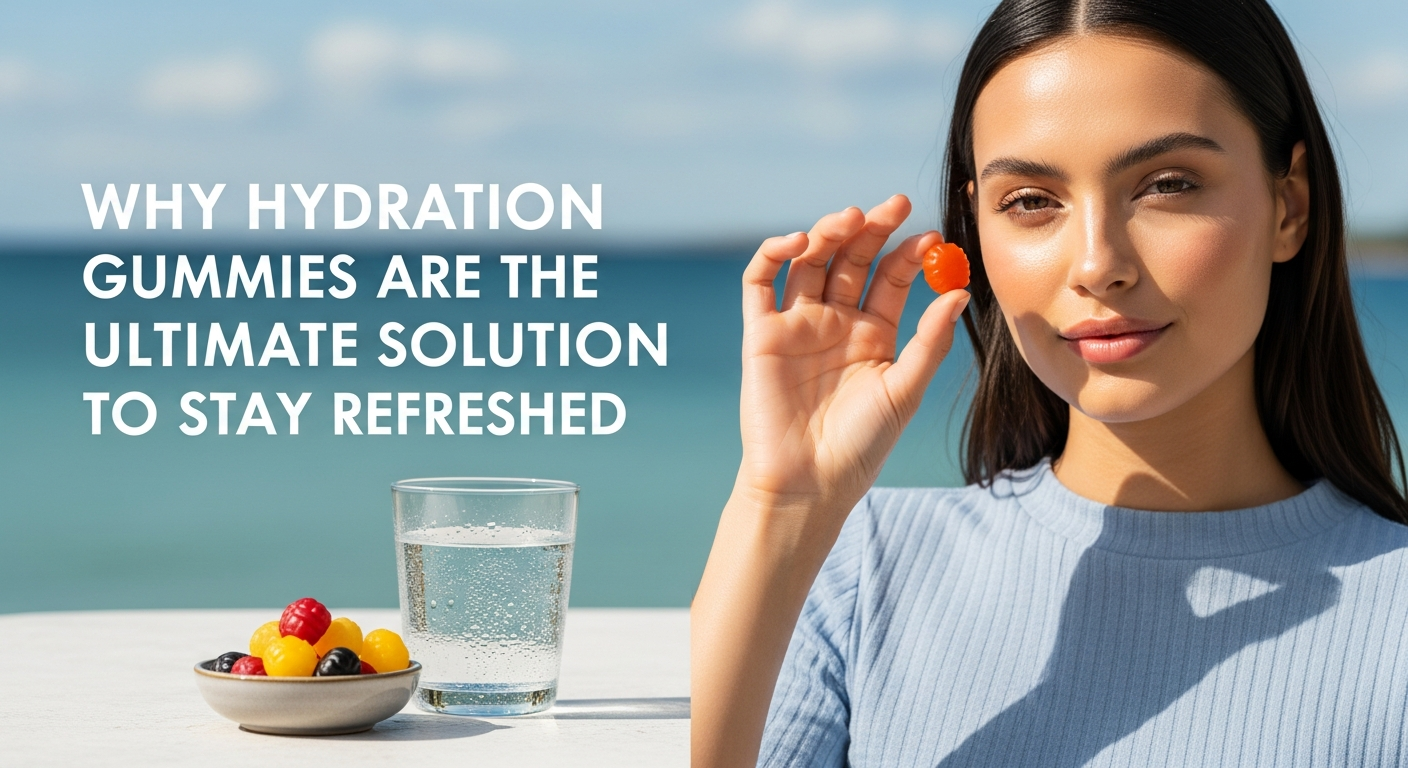 The hydration gummies use electrolytes, vitamins, and essential minerals, which are necessary for fluid balance and overall wellness.