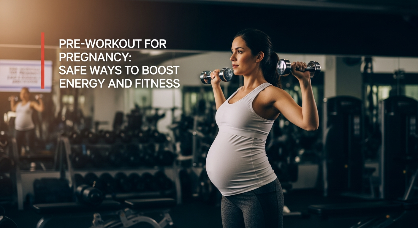 A gentle and mindful pre-workout can assist you during your pregnancy by providing you with the energy you’ll need to stay active during your pregnancy.