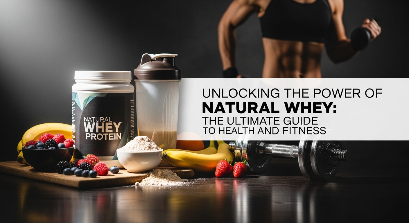 Natural Whey is a very clean protein that comes from milk (whey) and sports many qualities, including high-quality protein source due to its purity/nutritional value & easy to digest.