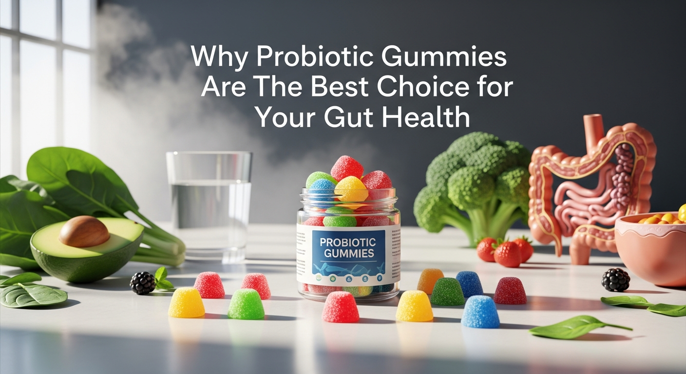 The main advantage of using a probiotic gummy vitamin is not just limited to only supporting your digestion