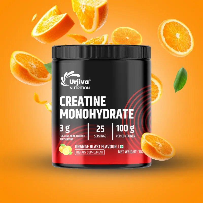 Creatine Monohydrate (Orange Flavour) 100 GRM