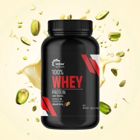 100% Whey Protein (Kesar Pista Flavour) -1Kg