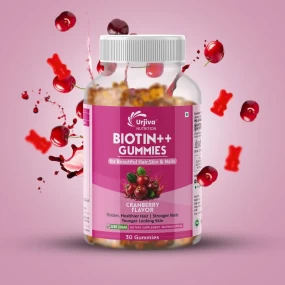 Biotin Gummies (Cranberry) - 30 Pcs